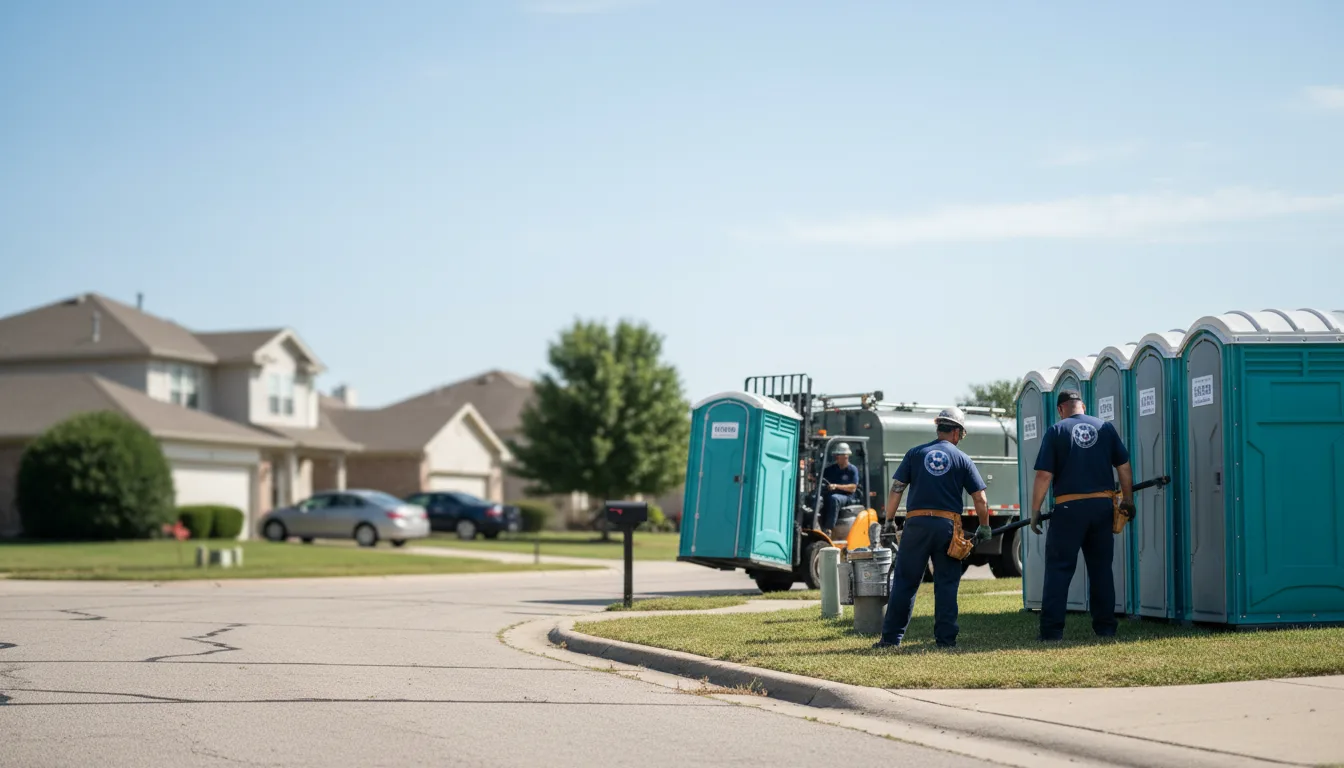 Porta Potty Rental in Flomot, TX near me